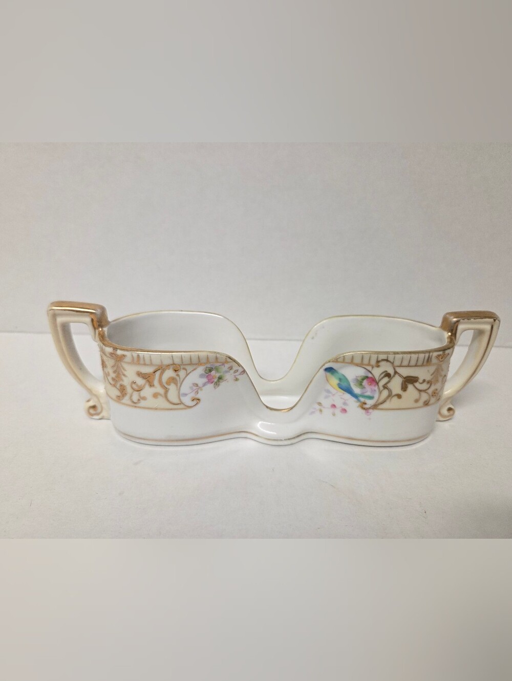Vintage Circa 1911 Morimura Brothers Hand-painted Nippon Japan Spoon Holder
